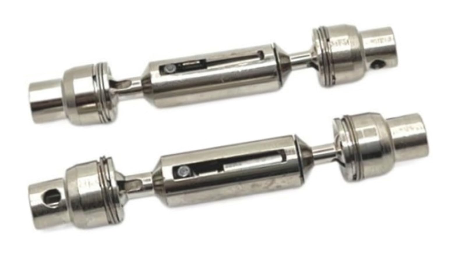 For WPL C64 C74-1 JA11 1/16 for RC Car Metal Front Rear Drive Shafts Upgrade Parts 4WD Modification(Silver)