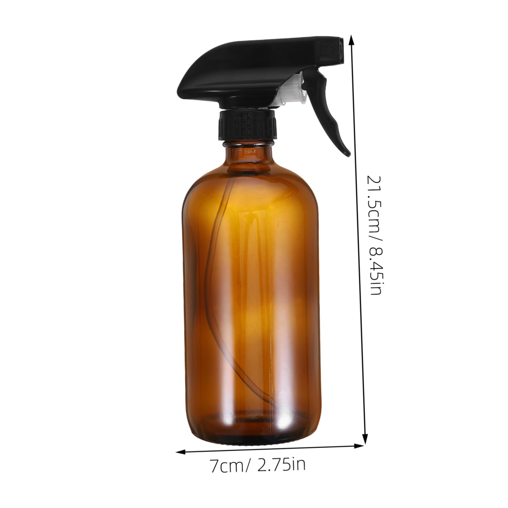 500ml Wiederbefüllbare Glas Sprühflasche 2 Stück mit Feinzerstäuber