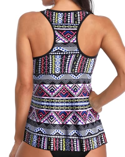Women's Racerback Swim Tops - Flowy Bathing Suit Top Modest Swimsuit No Bottom3
