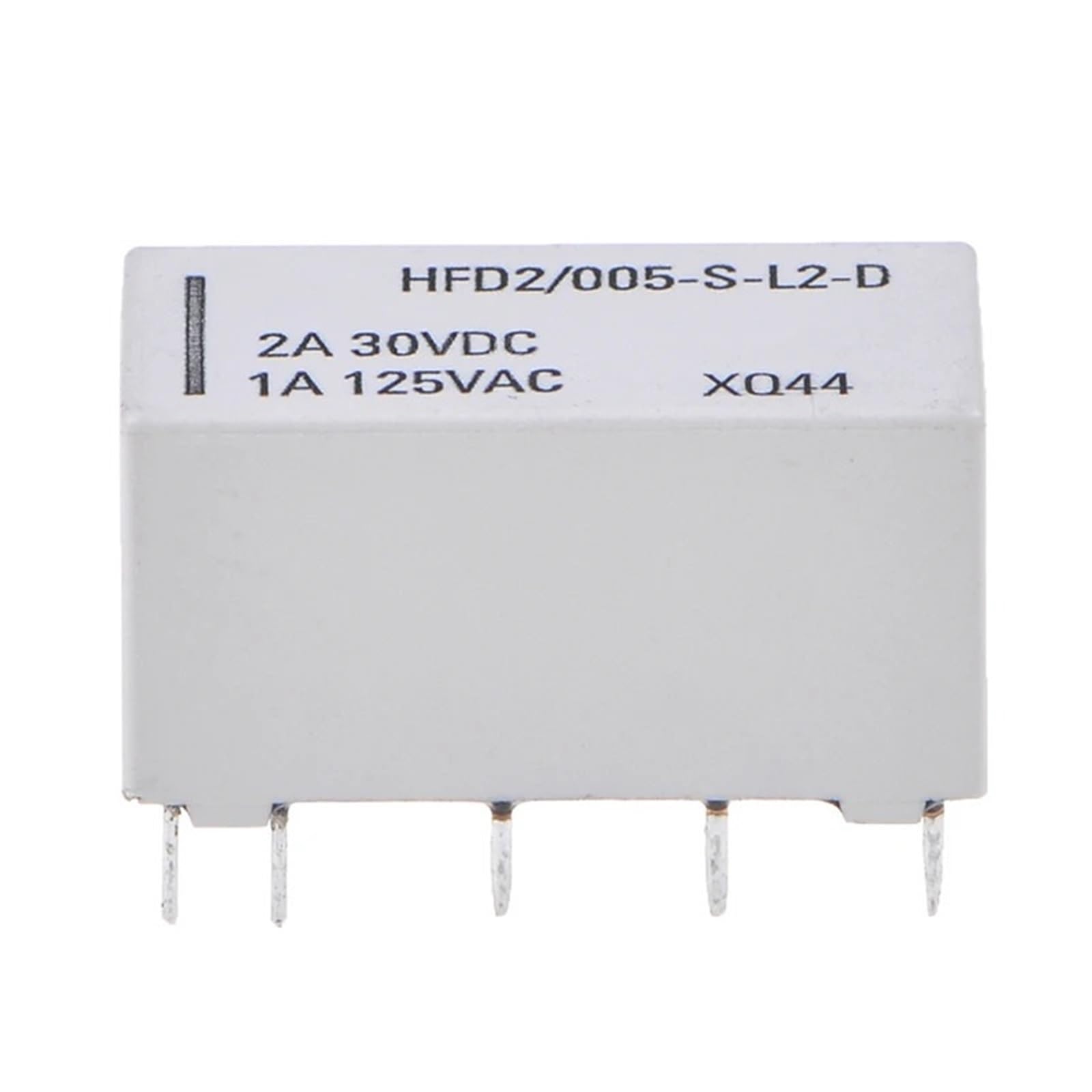 Relais bistable à verrouillage DPDT 12V 30V CC 2A HFD2/005-S-L2-D pour PCB