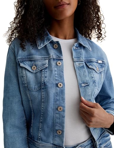 Womens Robyn Fitted Denim Jacket3