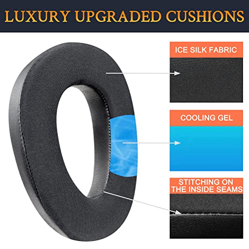 SOULWIT Cooling Gel Professional Earpads Replacement for Sennheiser PXC480, PXC550, PXC 550-II, MB660 UC, MB 660 MC - Image 3