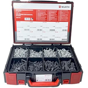 Wuerth – Würth Schrauben & Dübel Set im ASSY Systemkoffer Shark Nylon