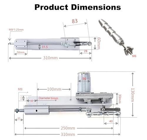 Vqp 078-2/8-120 Dc24V Reciprocating Linear Actuator, Reciprocating Linear Motion Actuator thumb #4
