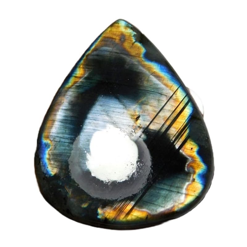 Labradorite naturelle pour créer vos propres bagues et colliers bohèmes