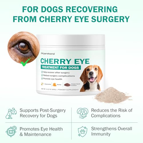 Image of Cherry Eye Treatment for Dogs, Dog Eye Supplements with Natural Ingredients, Improve Overall Eye Health, Reduces Redness and Swelling