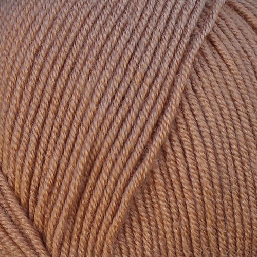 Image of Baby Dream Soft Yarn - 100% Acrylic, Premium Anti-Pilling, 3.5 oz (100g), 273 yds - Soft Yarn for Crochet and Knitting Projects (Cooper)
