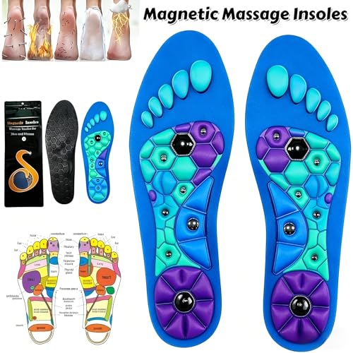 Plantillas magnéticas de acupresión flexibles, talla 44-47 miniatura 5