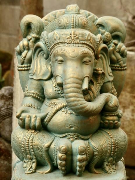 Amazon｜どっしりガネーシャ h44cm 幸福の神 福の神 ヒンドゥー仏像 