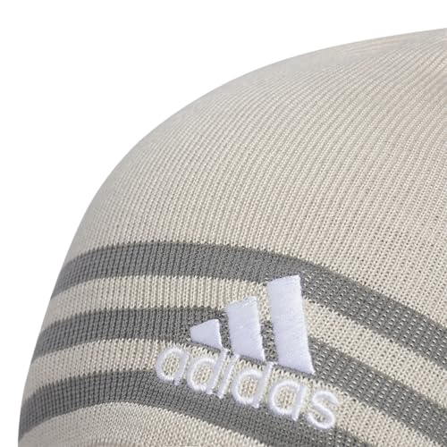 Image of adidas Men's Reversible Skully Beanie - Two-Sided Skull Cap Winter Hat