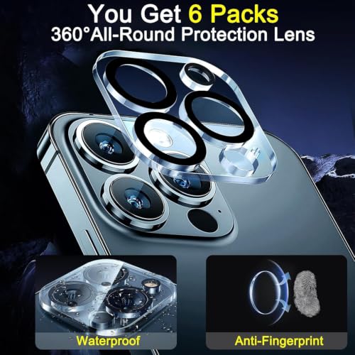 Image of Ferilinso Camera Lens Protector for iPhone 14 Pro Max /15 Pro Max /14 15 Pro