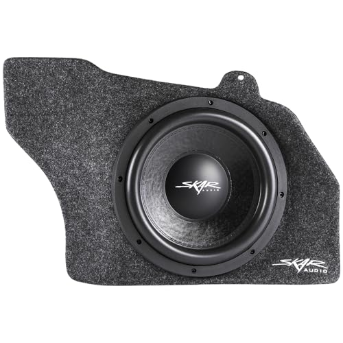 Skar Audio Single 12' Loaded Subwoofer Enclosure Compatible with 2015-2025 Ford Mustang Hardtop Vehicles
