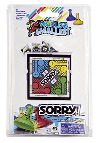 World's Smallest Sorry, 1-2 Players miniatura 1