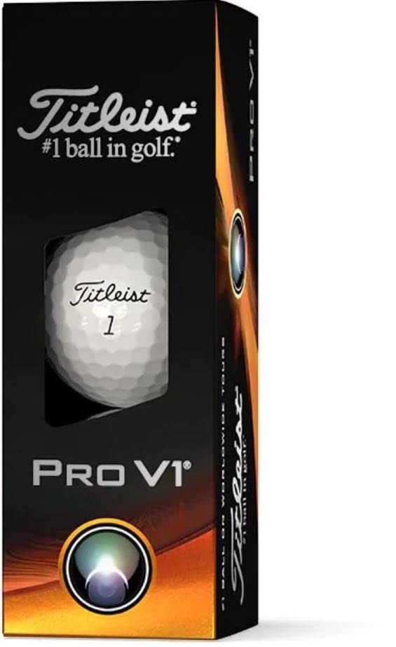 Titleist Golf Balls Pack of 3 Happy Birthday Golf Gifts for