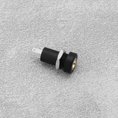 5 conector de audio jack estéreo de 3.5mm con tuerca miniatura 6