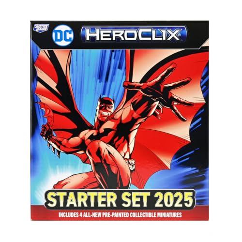  Dc Comics HeroClix: Starter Set 2025