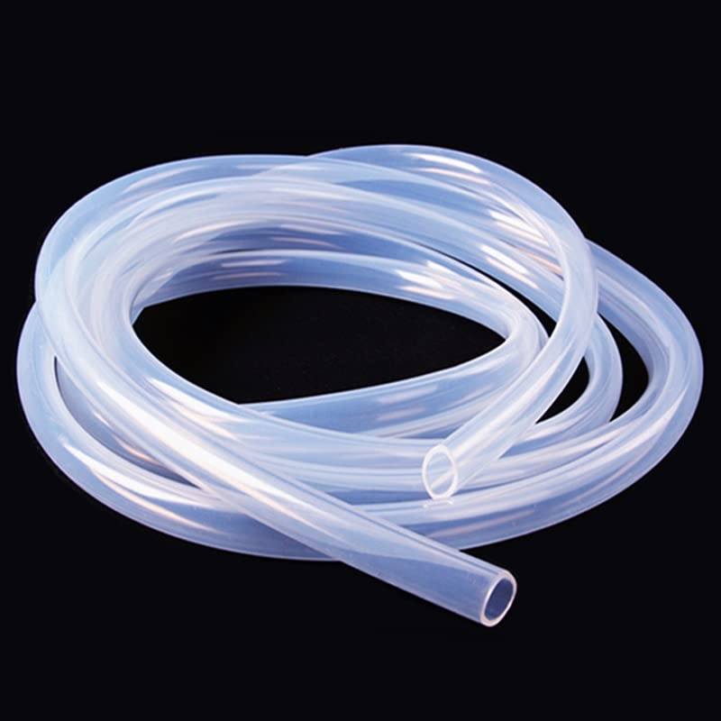 Manguera de Tubo de Silicona 5M Transparente de Grado alimenticio sin Sabor a Alta Temperatura Resistente al Agua Resistente al Agua Bomba peristáltica Hogar