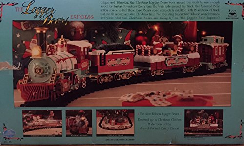 logger bears express train set