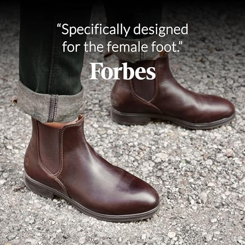 Image of Xena Workwear, Valence V1 Steel Toe Women's Work Boots, Chelsea, Slip Resistant, ASTM F2413 Certified, OSHA Compliant, Static Dissipative SD, Leather
