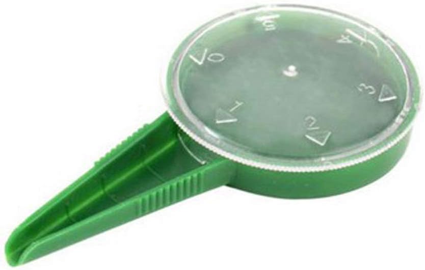 Upper 3Pcs Seed Dispenser Adjustable Sower Hand Held Garden Flower Plant Seeds Planter Sower Seed Spreaders Planter Green