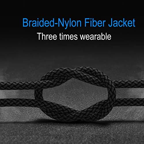 Image of RayLove USB C Cable [3-Pack, 3.3ft+6.6ft+10ft] Nylon Braided 3A USB A to USB C Charger Cable Compatible with iPhone 17 Air Pro Pro Max 16 15 Series, Galaxy S25 S24 S23 22 21 20 Moto PS5