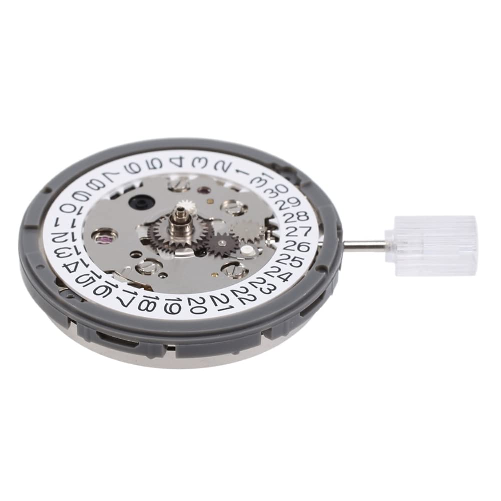 VENOAL Movimiento de Reloj NH34 NH34A Calendario de 3 DíGitos Movimiento AutomáTico GMT Movimiento de Alta PrecisióN Accesorios de Reloj