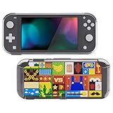 PlayVital Funda Protectora de TPU para Nintendo Switch Lite - Carcasa de Protección Antigolpes y Antideslizante, Resistente a Caídas (Aventura de Puzzle)