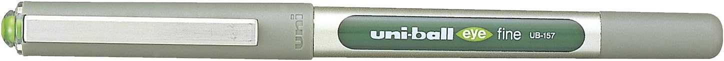 Eye Fine UB-157 Rollerball Pen - Light Green, Pack of 12