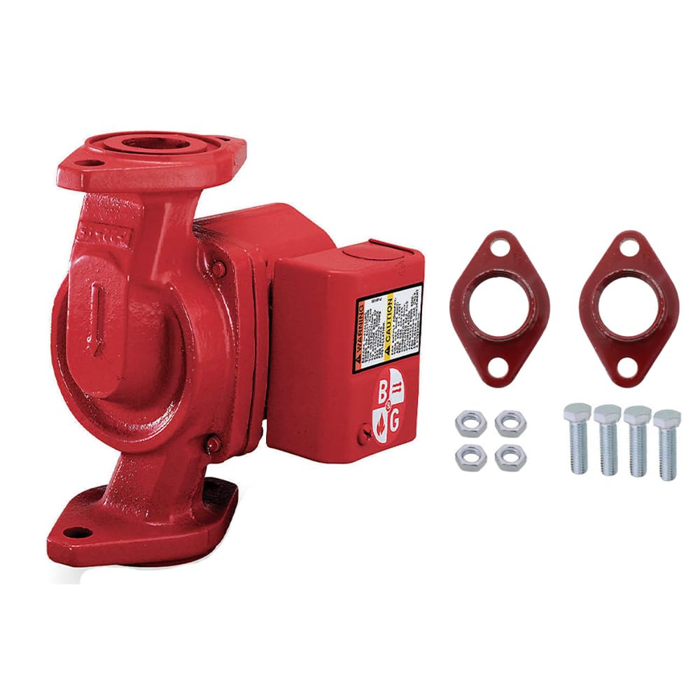 B&G NRF-22 Cast Iron Circulator Pump With 1" Flanges - Outdoor Boiler & Furnace Replacement
