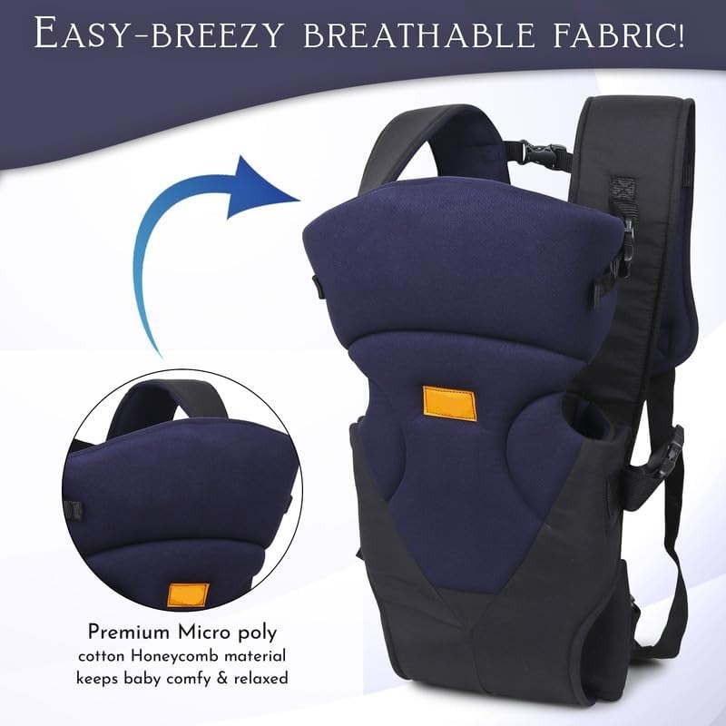 Image of Premium Baby Carrier Bag in 3-in-1 Ergonomic Adjustable Sling Baby Carrier