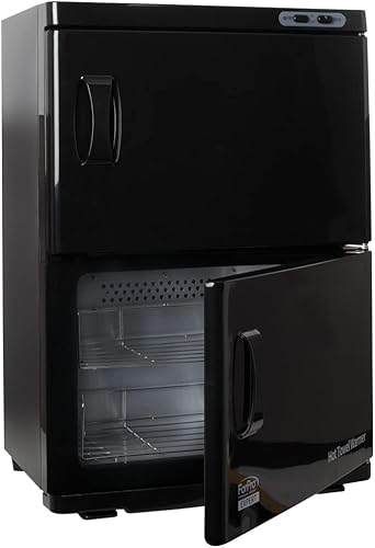 Miniatura 10 de ForPro Expert - Calentador doble de toallas calientes, capacidad extra grande de 46 litros, capacidad para 48 toallas, calentador de toallas