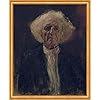 Kunstdruck Der Blinde Blind Man 1886 Greis Schilderij Portret Gustav Klimt Kunst A1 102