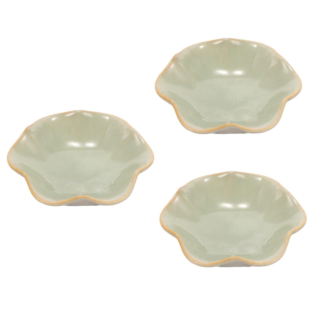 Disque de bijoux en céramique Healvian plateau à bagues et plat de bibelot