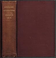 CHAMBERS'S CYCLOPAEDIA OF ENGLISH LITERATURE, VOL. 1 & 2, Third Edition: A HISTORY, CRITICAL AND BIOGRAPHICAL, OF BRITISH AND AMERICAN AUTHORS, WITH SPECIMENS OF THEIR WRITINGS B000JLZWW6 Book Cover