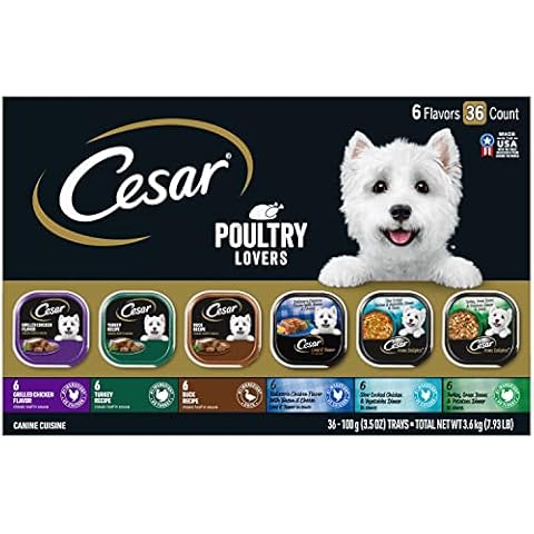 CESAR Wet Dog Food Poultry Variety Pack Cover