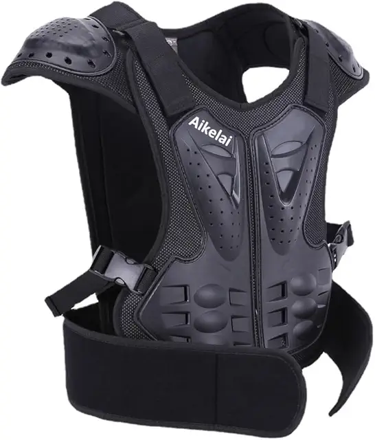 Kids Motorcycle Chest Guard - Protective Body Armor for Outdoor Sports