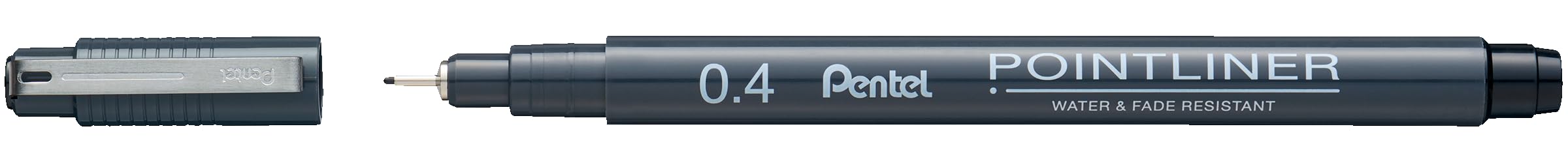 Pentel Fiber Uçlu Yazı Kalemi - 0.4 mm. SİYAH