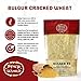 Bulgur Cracked Wheat Medium Coarse #2, 2 LB Bag (32oz) | USA Grown Bulgar Wheat for Tabouleh | 100% Natural & Pure | Great for Vegan Recipes by Spicy World