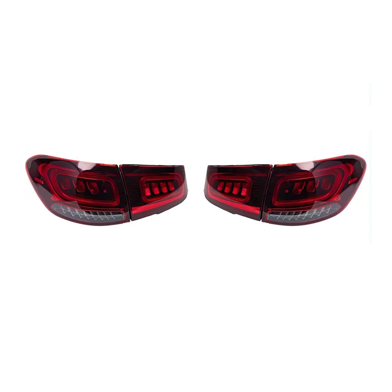 LED Taillights Compatible For Mercedes-Benz GLC W253 GLC300 GLC350 2016-2019 Style Car Auto Accessory LED Upgrade Lamps