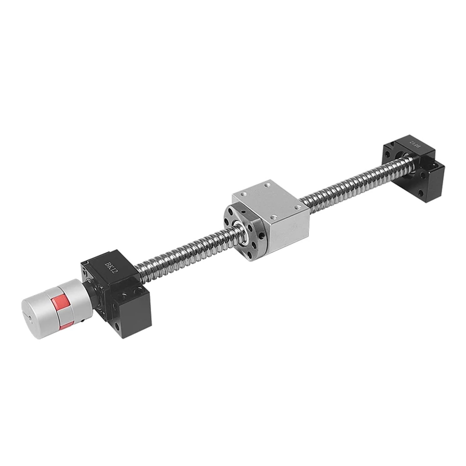 Zestaw śrub kulowych, SFU1204 C7 Zestaw śrub kulowych RM1204 Obudowa nakrętki DSG10H BKBF10 Łącznik końcowy 350-1150mm(400mm)