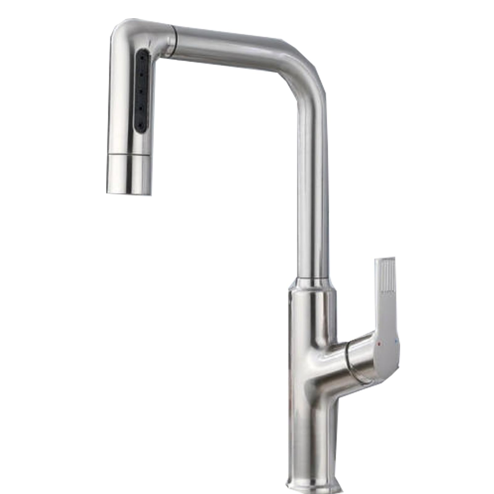 ZYCHSJXA Touchless Kitchen Faucet with Pull-Out Sprayer, 360° Swivel, 5 Function Spray, Hot & Cold Dual Control, Ideal for Home, Commercial Public Use (No Water Inlet Pipe)