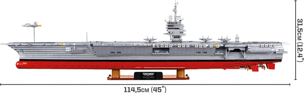 Aircraft Carrier Scale 1:300 6130 pcs Box: 79,5 x 24,4 x 35,0 cm TOP Gun
