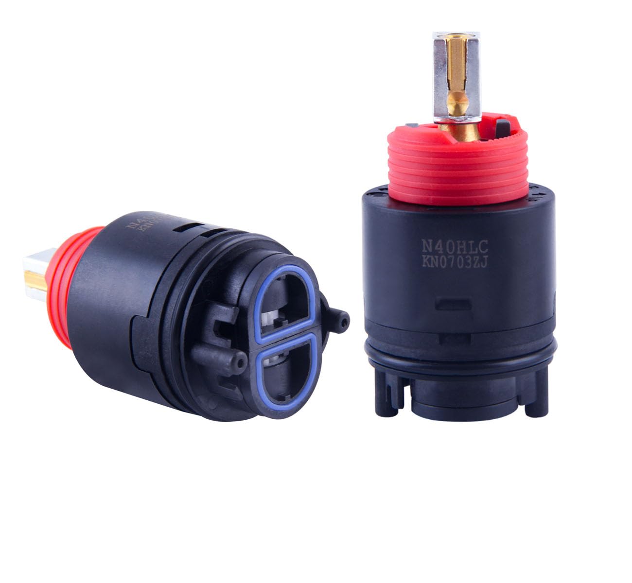 N40HLC Shower Cartridge Replacement for RK7300-CART-3P and HL-40 Shower Cartridge, 40 mm Shower Cartridge Compatible with Z-7300 Zurn Temp-Gard III Series Single Handle Tub and Shower Faucets Valve