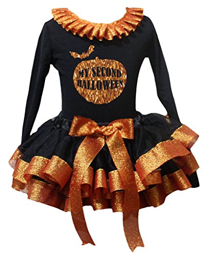 T-Shirt Halloween Bling My Seconde et Jupe Pétale aux Finitions Soignées