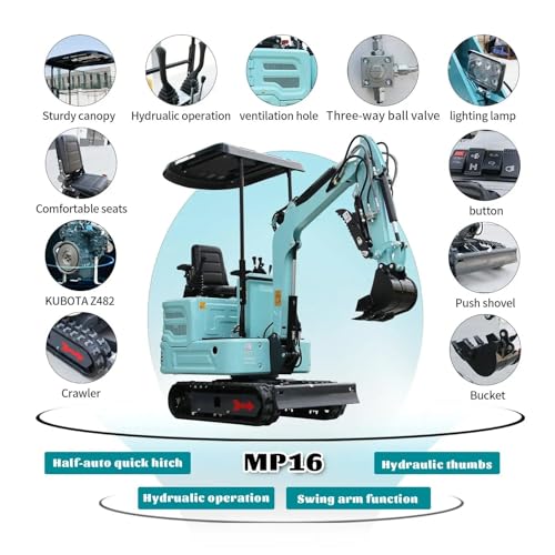 Kubota mini excavator machine