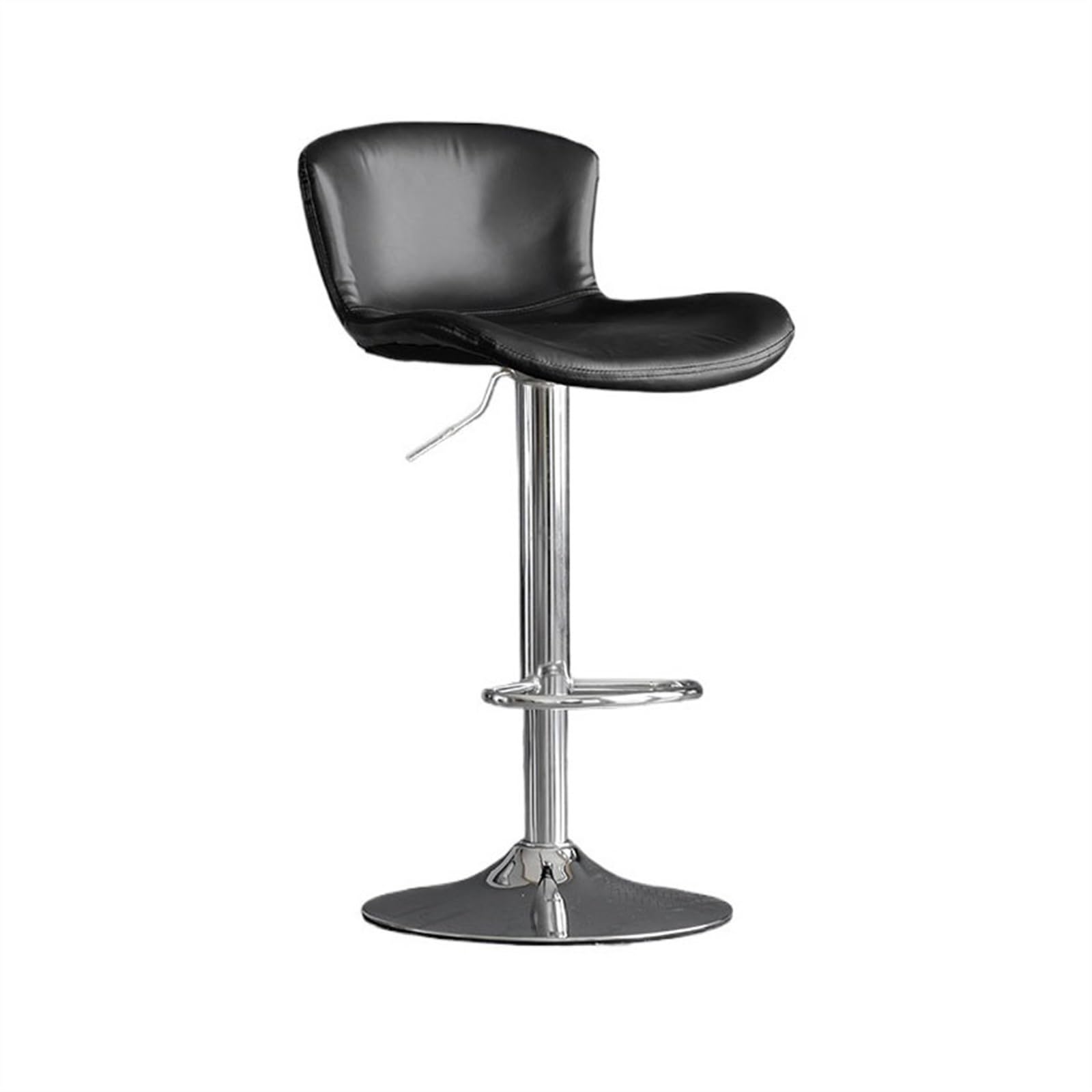 Eines B Home Ar Furniture Fashion Simple Ar Stool Modern Household High Stool Light Luxury Ackrest Liftable Ar Chair 60-80Cm Iron Swivel Chair Counter Arstool(B)