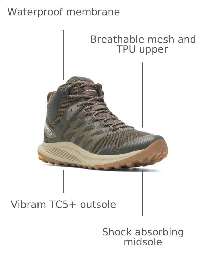 Image of Merrell Men's Nova 3 Tactical Mid Waterproof