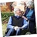 PERSELOSO Elderly Wheelchair Vest Safety Belt Back Support Non-Slip Straps Wheelchair Accessories Fall Prevention