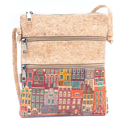Sac bandoulière femme liège léger pour éviter le désordre