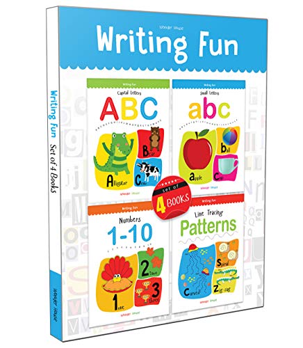 Writing Practice Boxset: Pack of 4 Books (Writing Fun: Write And Practice Capital Letters, Small Letters, Patterns and Numbers 1 to 10) (Image - 2)